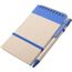 Notizblock Ecocard (blau, natur) (Art.-Nr. CA706609)