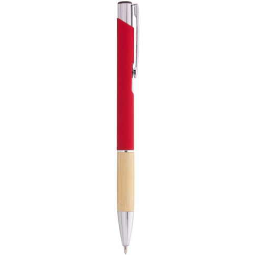 Kugelschreiber Roonel (Art.-Nr. CA707328) - Aluminium-Kugelschreiber mit Bambus-Grif...