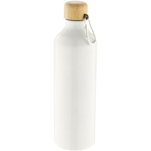 Sportflasche Monbo XL (Art.-Nr. CA710375) - Sportflasche aus Aluminium mit Bambusdec...