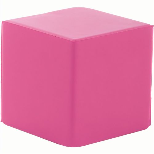 Antistressball Cubix (Art.-Nr. CA716416) - Antistressball aus PU-Schaum in Würfel-...