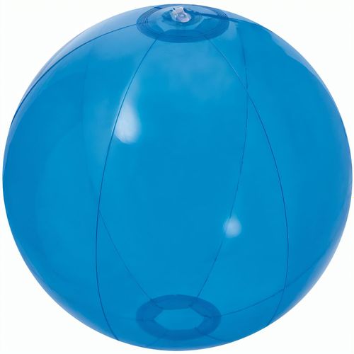 Strandball (ø28 cm) Nemon (Art.-Nr. CA718247) - Transparenter Strandball mit 6 Segmenten...