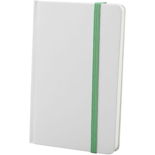 Notizbuch Yakis (Art.-Nr. CA722752) - B7 Notizbuch mit weißem Karton-Einband,...