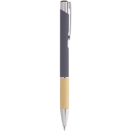 Kugelschreiber Roonel (Art.-Nr. CA723352) - Aluminium-Kugelschreiber mit Bambus-Grif...