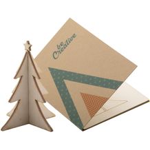 Weihnachtskarte, Tannenbaum Creax Eco (natur) (Art.-Nr. CA729440)