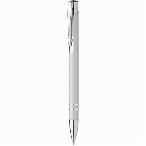 Kugelschreiber Runnel (Art.-Nr. CA730897) - Aluminium-Kugelschreiber mit gummierter...