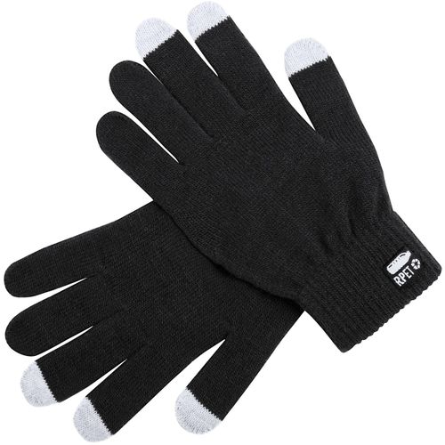RPET Touchscreen-Handschuhe Despil (Art.-Nr. CA734158) - Touchcsreen-Handschuhe mit Spezialbeschi...
