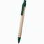 Kugelschreiber Desok (dunkelgrün, natur) (Art.-Nr. CA735655)
