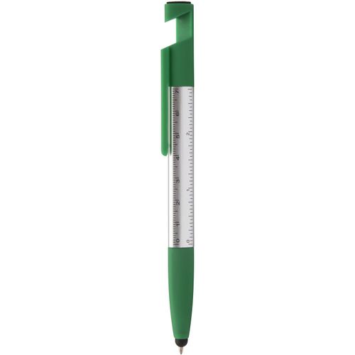 Touchpen mit Kugelschreiber Handy (Art.-Nr. CA736994) - 5in1 Kunststoffkugelschreiber mit...