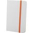 Notizbuch Yakis (orange, weiß) (Art.-Nr. CA742135)