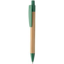 Bambus-Kugelschreiber Colothic (grün, natur) (Art.-Nr. CA744782)