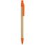 Kugelschreiber Plarri (orange, natur) (Art.-Nr. CA745924)
