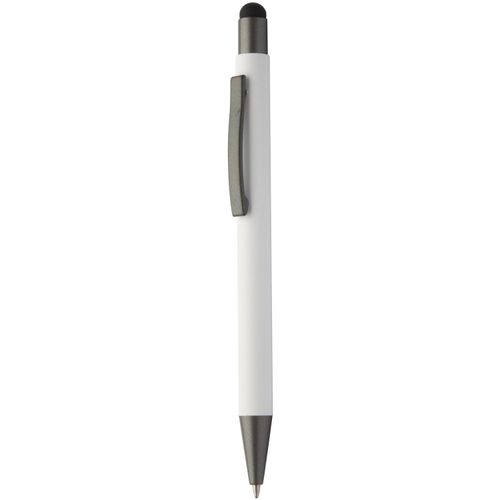 Touchpen mit Kugelschreiber Hevea (Art.-Nr. CA749092) - Aluminium-Kugelschreiber mit Touchpen...