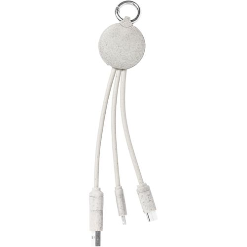 USB-Ladekabel Dumof (Art.-Nr. CA752263) - USB-Ladekabel aus ökologischen Weizenst...