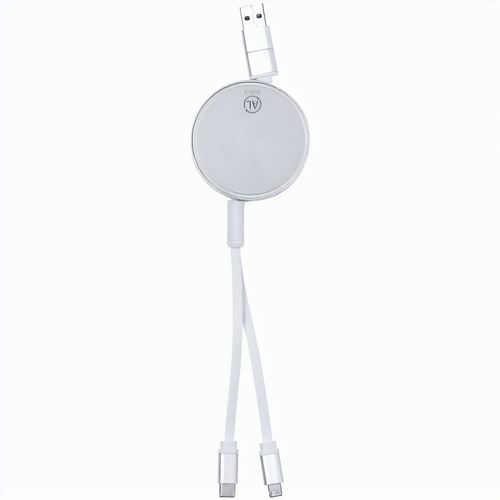 USB Ladekabel Freud (Art.-Nr. CA754232) - Ausziehbares USB-Ladekabel aus recycelte...