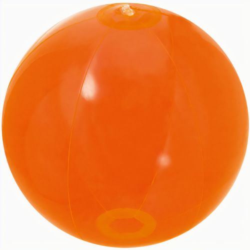 Strandball (ø28 cm) Nemon (Art.-Nr. CA758664) - Transparenter Strandball mit 6 Segmenten...