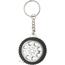 Schlüsselanhänger mit Maßband Wheel (Schwarz) (Art.-Nr. CA759233)