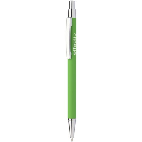 Kugelschreiber Chromy (Art.-Nr. CA759894) - Aluminium-Kugelschreiber mit gummierter...