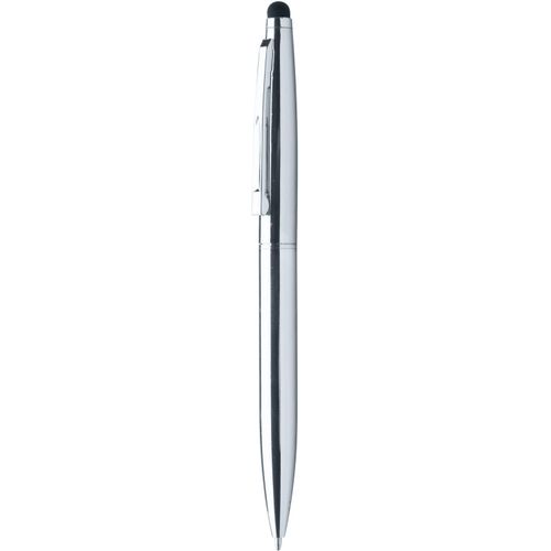 Touchpen mit Kugelschreiber Rosey (Art.-Nr. CA760283) - Metall-Kugelschreiber mit Touchpen und...