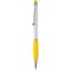 Touchpen mit Kugelschreiber  Sagurwhite (gelb, weiß) (Art.-Nr. CA763165)