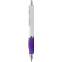 Kugelschreiber Wumpy (lila, weiß) (Art.-Nr. CA764994)