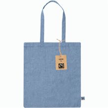 Fairtrade Einkaufstasche Lazar (blau) (Art.-Nr. CA765016)