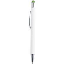 Kugelschreiber Woner (grün, weiß) (Art.-Nr. CA774549)