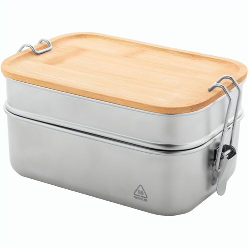 Lunchbox Kotetsu (Art.-Nr. CA783939) - Lunchbox aus recyceltem Edelstahl mit...