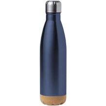 Edelstahl-Trinkflasche Kraten (dunkelblau) (Art.-Nr. CA791273)