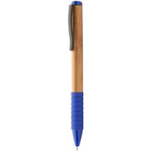 Kugelschreiber aus Bambus  Bripp (blau, natur) (Art.-Nr. CA799201)