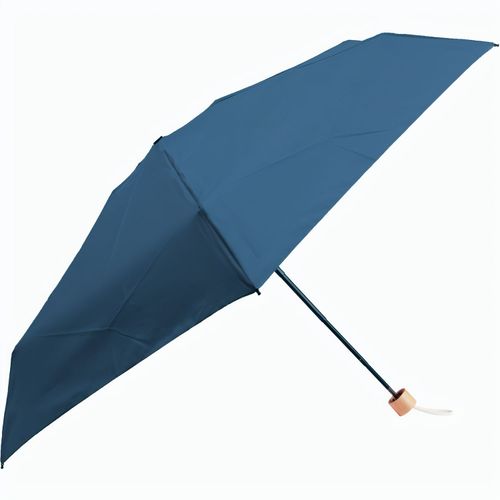 RPET Mini-Regenschirm Miniboo (Art.-Nr. CA800054) - Manueller, 3-fach faltbarer Windproof-Mi...