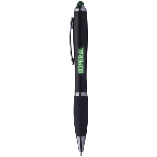 Kugelschreiber mit Touchpen Lighty (Art.-Nr. CA801450) - Kunststoff-Kugelschreiber mit Touchpen,...