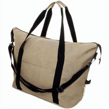 Recycelten Canvas Reisetasche Rebyss Travel (natur) (Art.-Nr. CA806177)