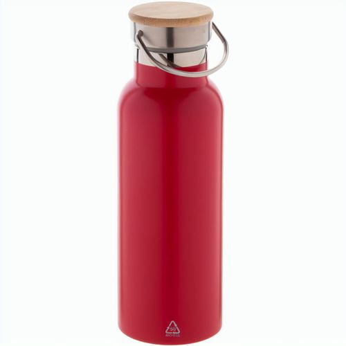 Isolierflasche Renaslu (Art.-Nr. CA821382) - Doppelwandige Vakuumflasche aus recycelt...