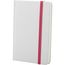 Notizbuch Yakis (pink, weiß) (Art.-Nr. CA822059)