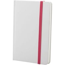 Notizbuch Yakis (pink, weiß) (Art.-Nr. CA822059)