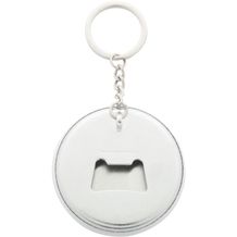 Button-Schlüsselanhänger KeyBadge Bottle (silber) (Art.-Nr. CA829118)