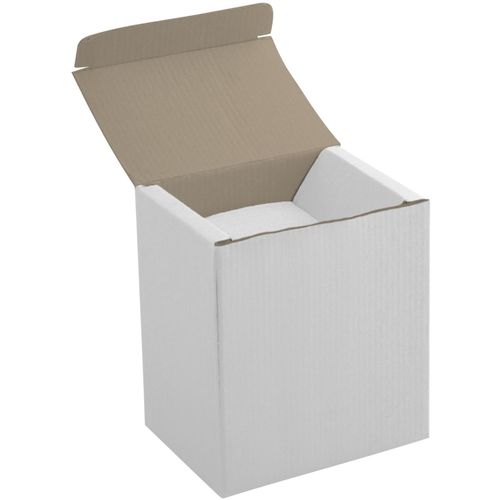 Tassen-Verpackung Univer (Art.-Nr. CA830323) - Tassenverpackung aus weißem Karto...