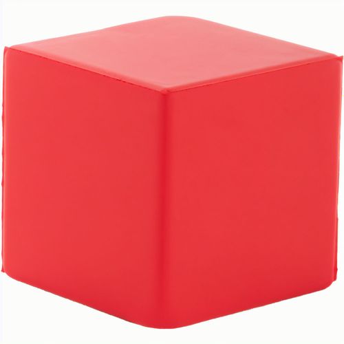 Antistressball Cubix (Art.-Nr. CA832257) - Antistressball aus PU-Schaum in Würfel-...