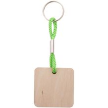 Individueller Schlüsselanhänger Woody Plus C (grün) (Art.-Nr. CA841475)
