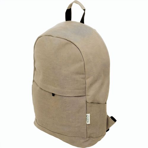 Recycelten Canvas Rucksack Rebyss Back (Art.-Nr. CA844270) - Rucksack aus recycelten Canvas mit...