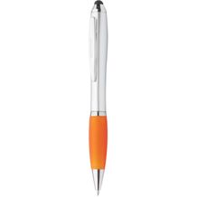 Touchpen mit Kugelschreiber  Tumpy (orange, silber) (Art.-Nr. CA847424)