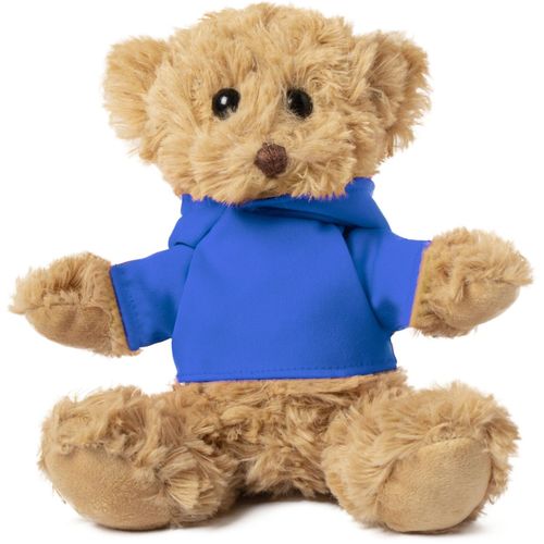 Teddybär Loony (Art.-Nr. CA854733) - Plüsch-Teddybär mit bedruckbarem Kapuz...