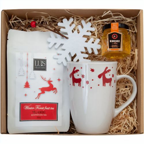 Teegeschenkset Tjarlax (Art.-Nr. CA857428) - Tee-Geschenkset in einer Geschenkbox...