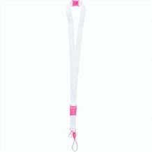 Lanyard Edain (pink, weiß) (Art.-Nr. CA861721)