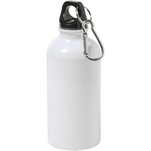 Sportflasche Greims (Art.-Nr. CA865007) - Trinkflasche aus Aluminium mit Karabiner...