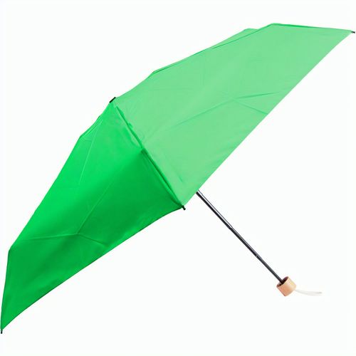 RPET Mini-Regenschirm Miniboo (Art.-Nr. CA866607) - Manueller, 3-fach faltbarer Windproof-Mi...