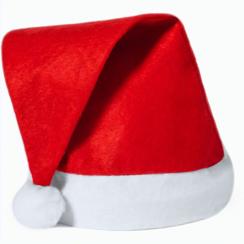 RPET Weihnachstmütze für Kinder Flip (Art.-Nr. CA867285) - Klassische Weihnachtsmütze für Kind...