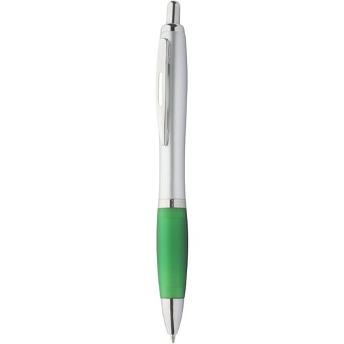Kugelschreiber Lumpy (Art.-Nr. CA870845) - Kunststoff-Kugelschreiber mit silbernem...