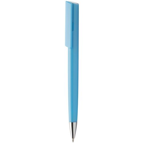 Kugelschreiber Lelogram (Art.-Nr. CA870869) - Kunststoff-Kugelschreiber mit verchromte...