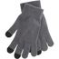Touchscreen Handschuhe Actium (aschgrau, schwarz) (Art.-Nr. CA873420)